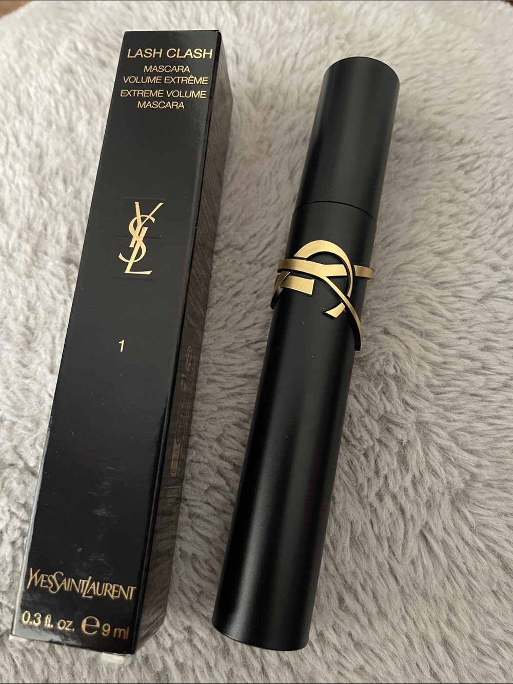 Yves Saint Laurent Black and Gold Mascara Tube